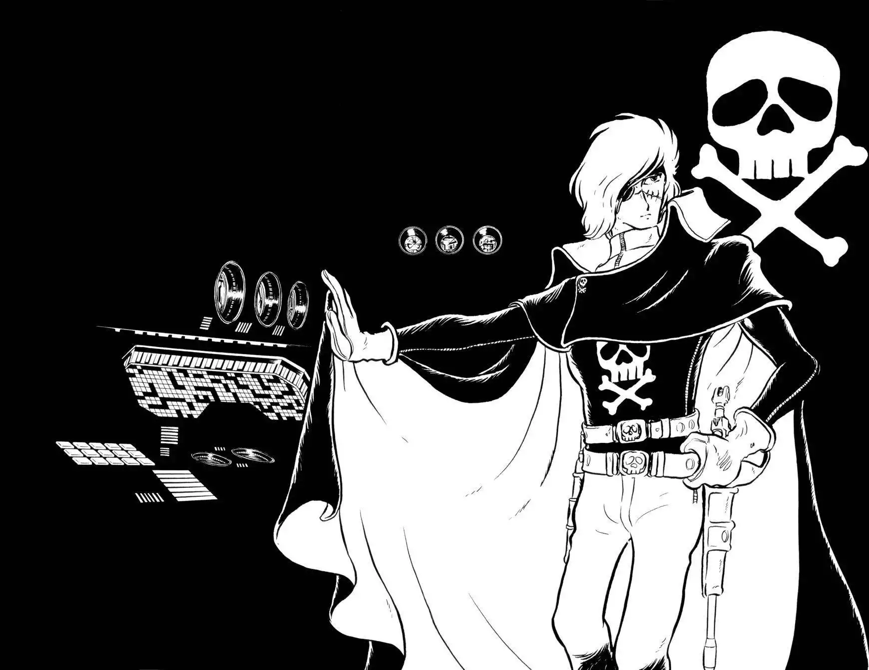 Uchuu Kaizoku Captain Harlock Chapter 3.2 1